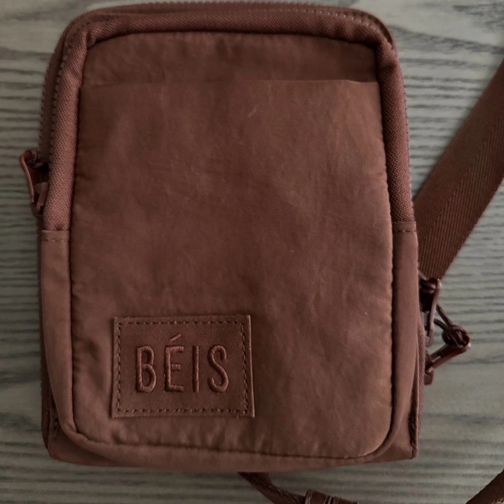 BEIS Brown Crossbody Bag